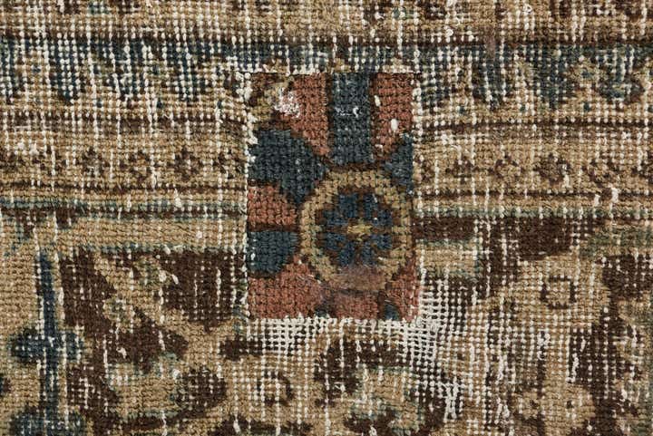 7' 8 x 10' 3 Hand Knotted Ultra Vintage Persian Wool Rug