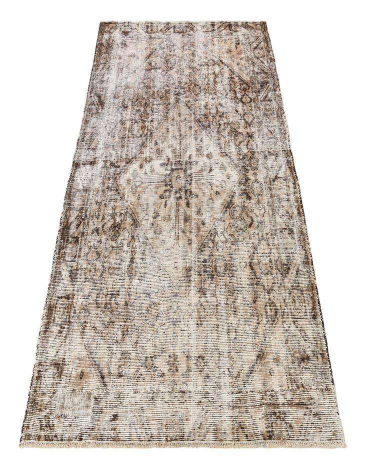 Detail image of 5' 3 x 6' 10  Hand Knotted Ultra Vintage Persian Wool Rug