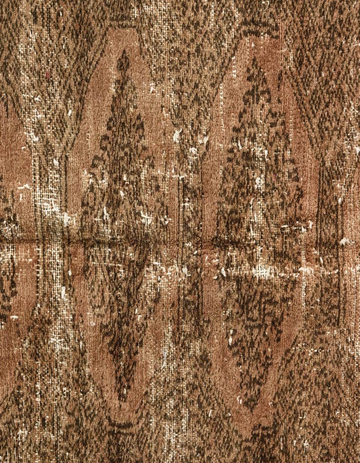 Detail image of 5' x 7' 8  Hand Knotted Ultra Vintage Persian Wool Rug