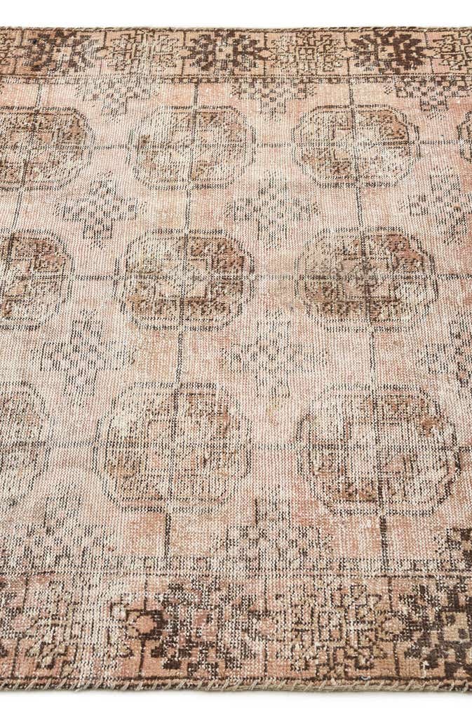 4' x 6' 5 Hand Knotted Ultra Vintage Persian Wool Rug