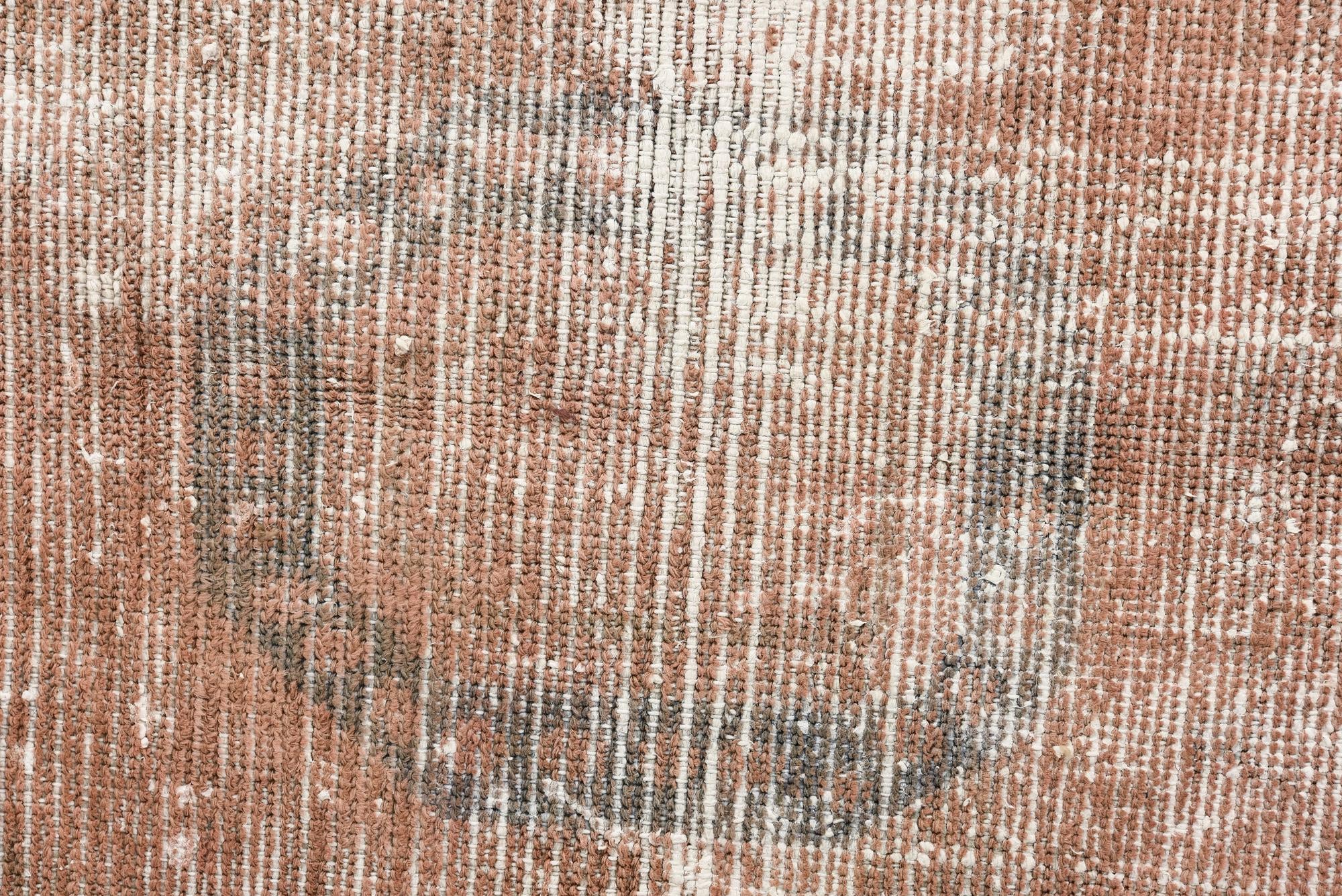 4' 6 x 6' 8 Hand Knotted Ultra Vintage Persian Wool Rug