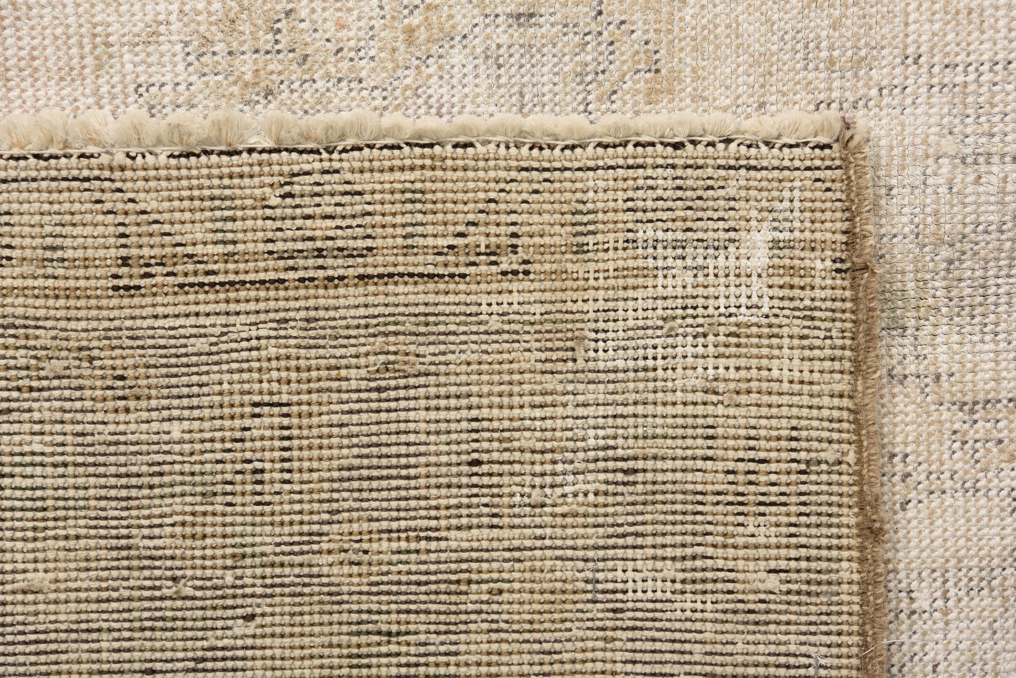 6' x 9' 6 Hand Knotted Ultra Vintage Persian Wool Rug