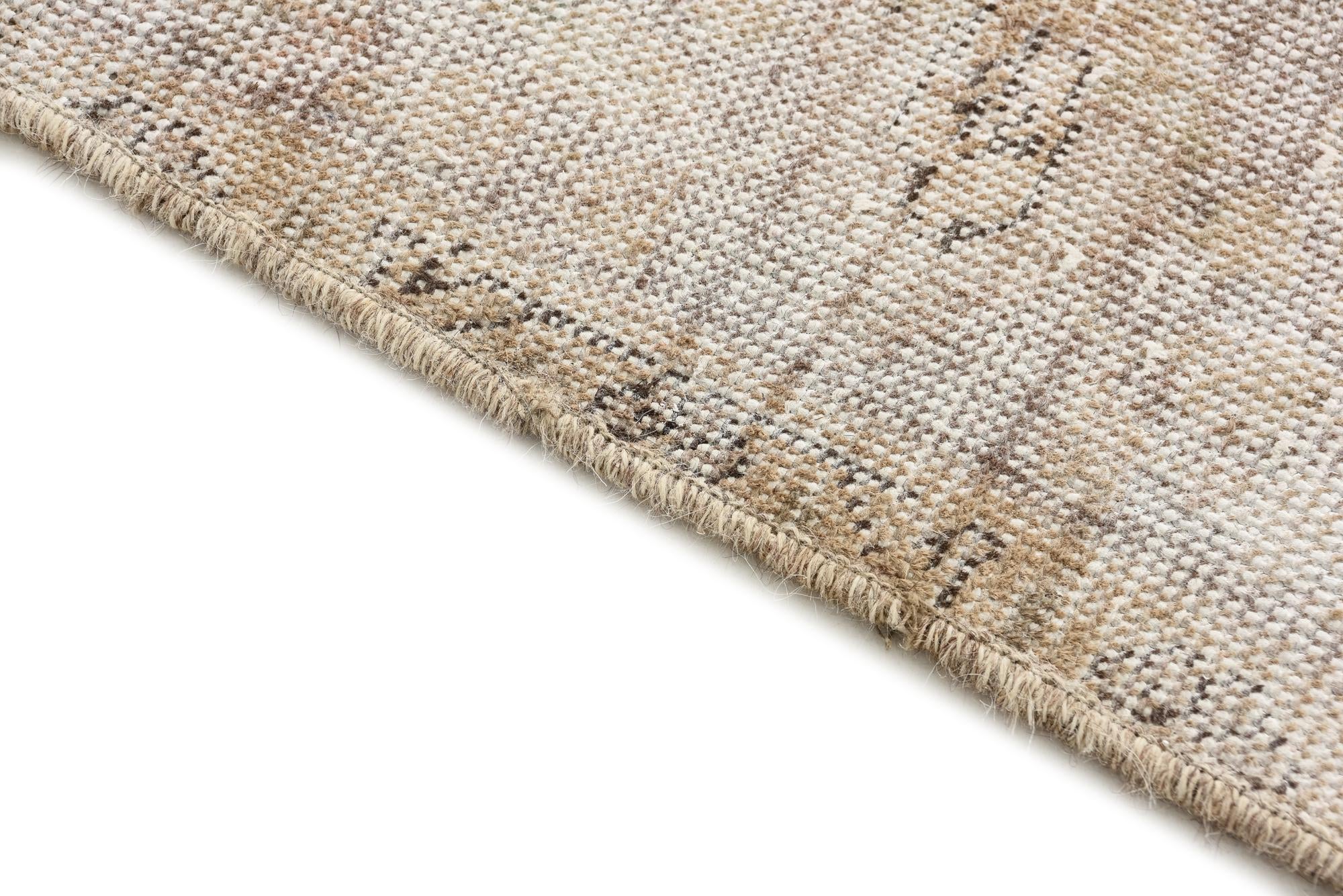 6' x 9' 6 Hand Knotted Ultra Vintage Persian Wool Rug