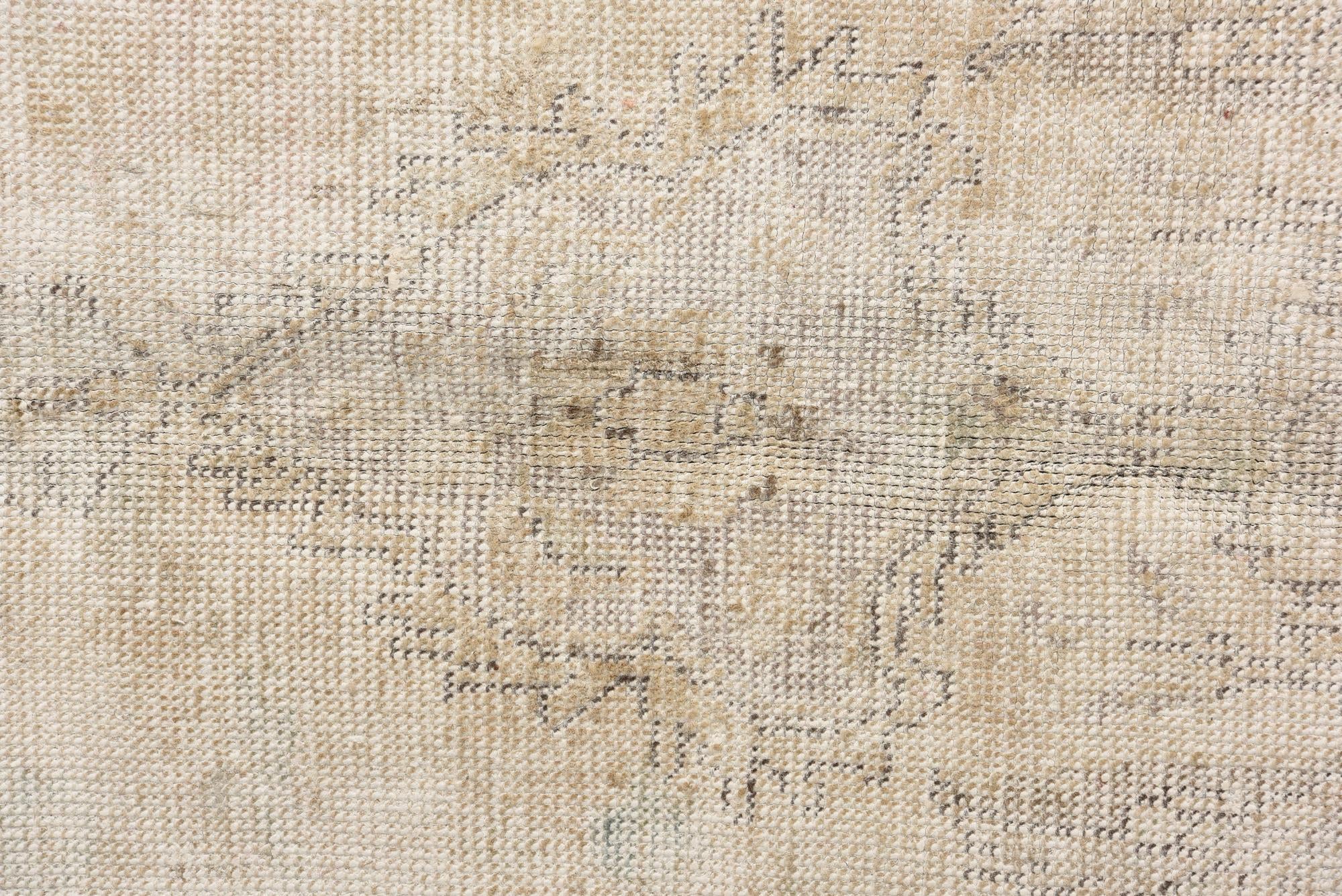 6' x 9' 6 Hand Knotted Ultra Vintage Persian Wool Rug