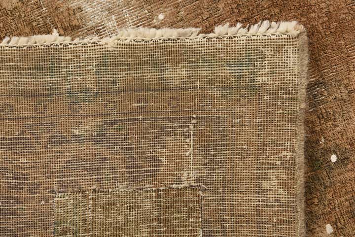 6' 3 x 9' 2 Hand Knotted Ultra Vintage Persian Wool Rug