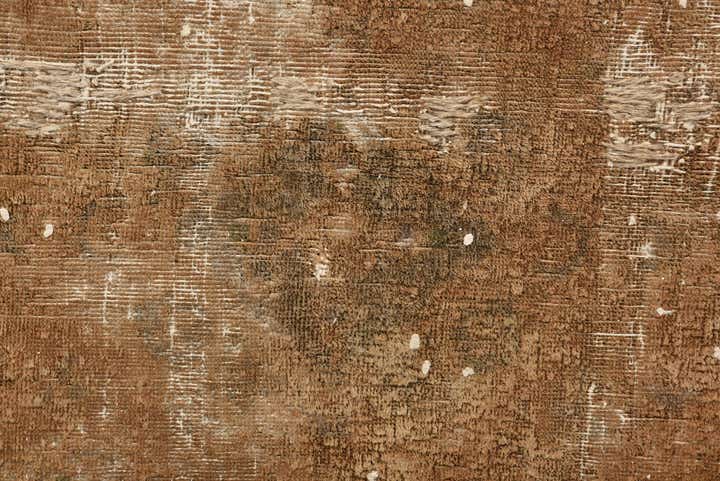 6' 3 x 9' 2 Hand Knotted Ultra Vintage Persian Wool Rug