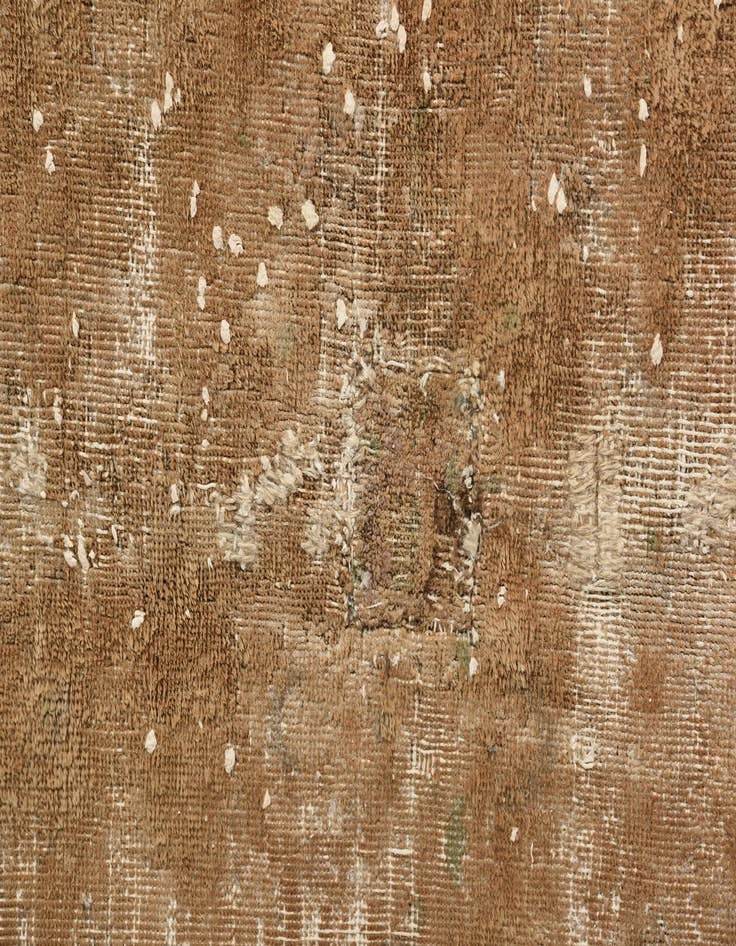 Detail image of 6' 3 x 9' 2  Hand Knotted Ultra Vintage Persian Wool Rug