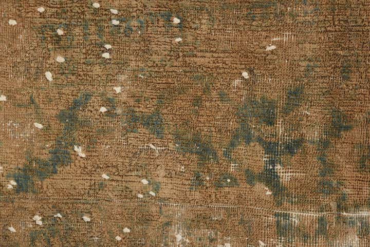 6' 3 x 9' 2 Hand Knotted Ultra Vintage Persian Wool Rug