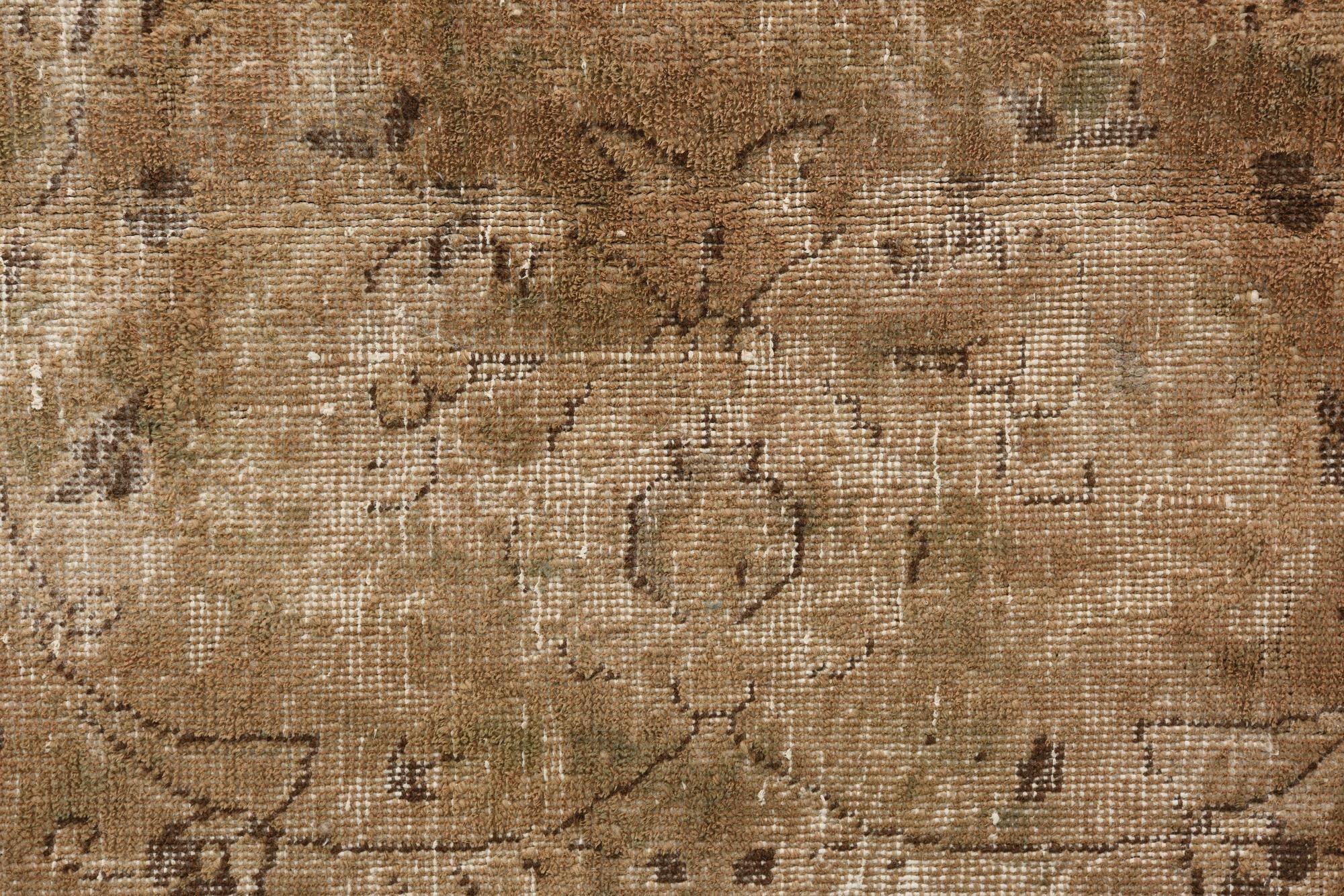 8' 1 x 11' 4 Hand Knotted Ultra Vintage Persian Wool Rug