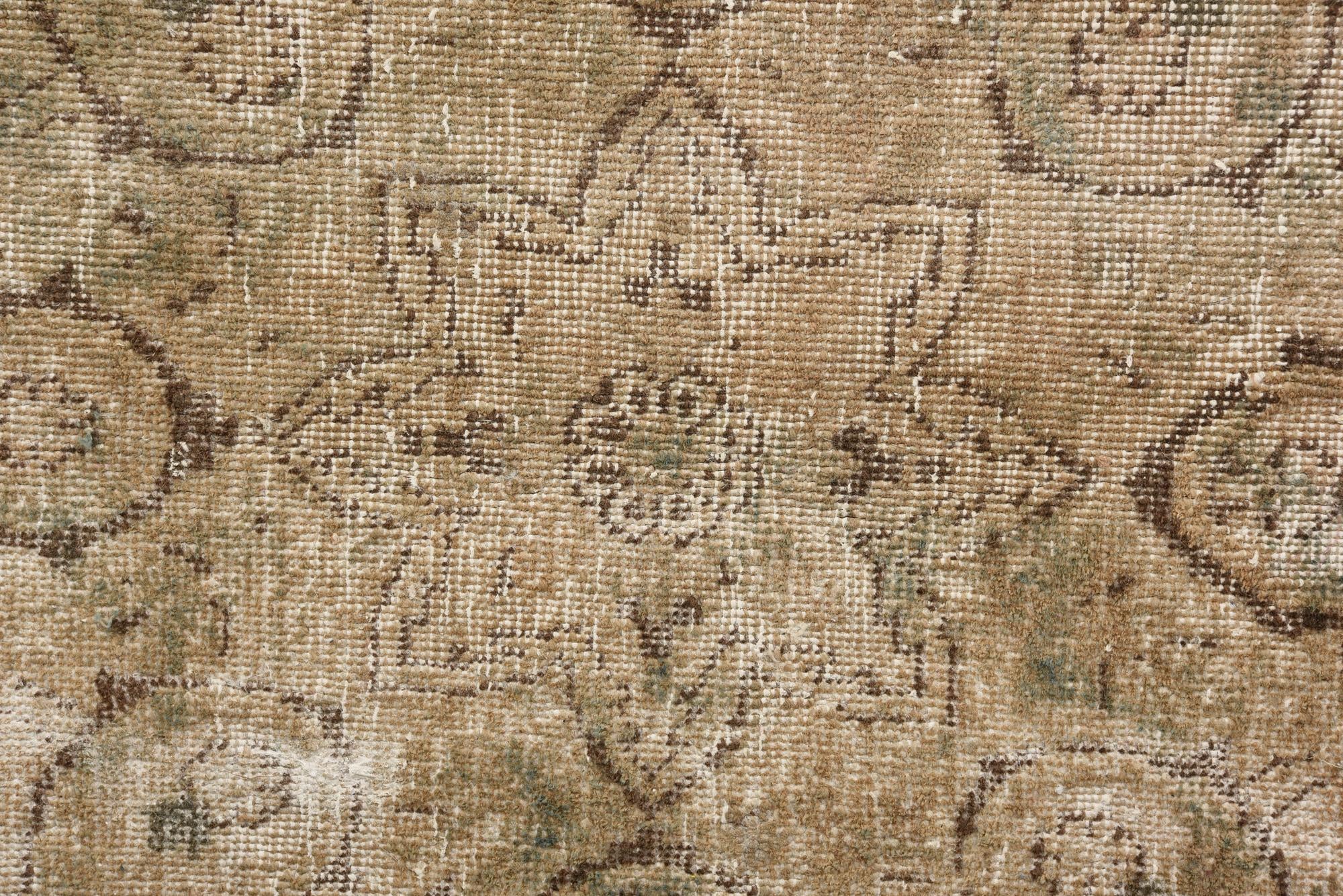 8' 1 x 11' 4 Hand Knotted Ultra Vintage Persian Wool Rug