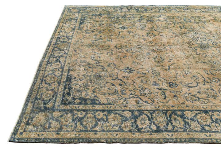 8' 6 x 11' 9 Hand Knotted Ultra Vintage Persian Wool Rug
