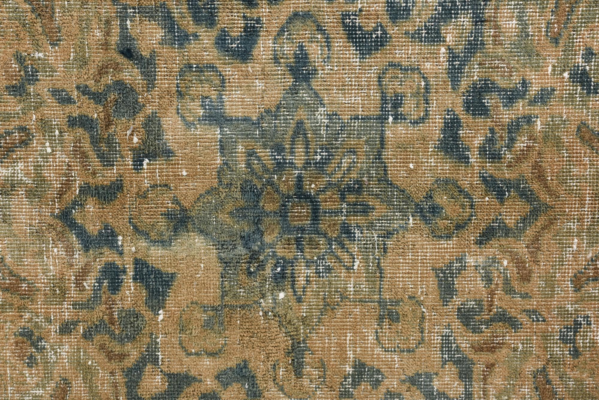 8' 6 x 11' 9 Hand Knotted Ultra Vintage Persian Wool Rug