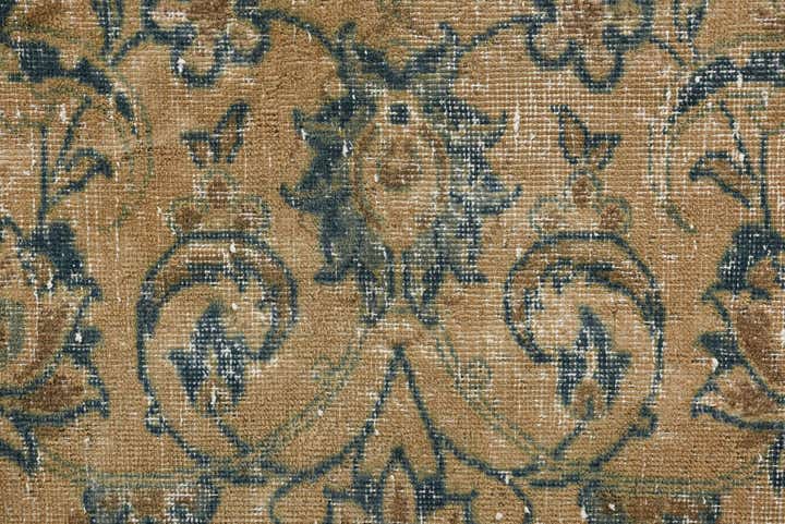 8' 6 x 11' 9 Hand Knotted Ultra Vintage Persian Wool Rug