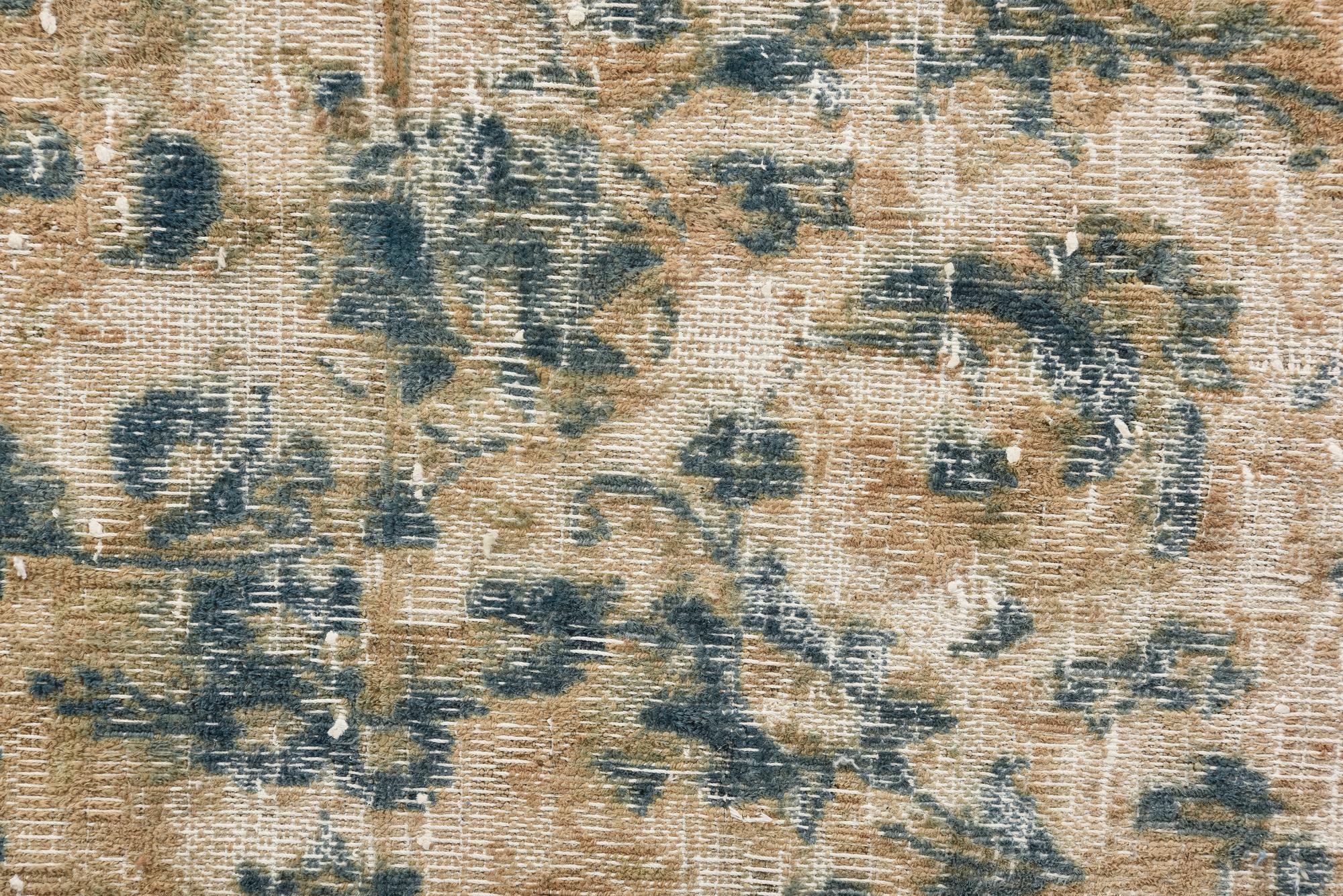 6' x 9' 3 Hand Knotted Ultra Vintage Persian Wool Rug