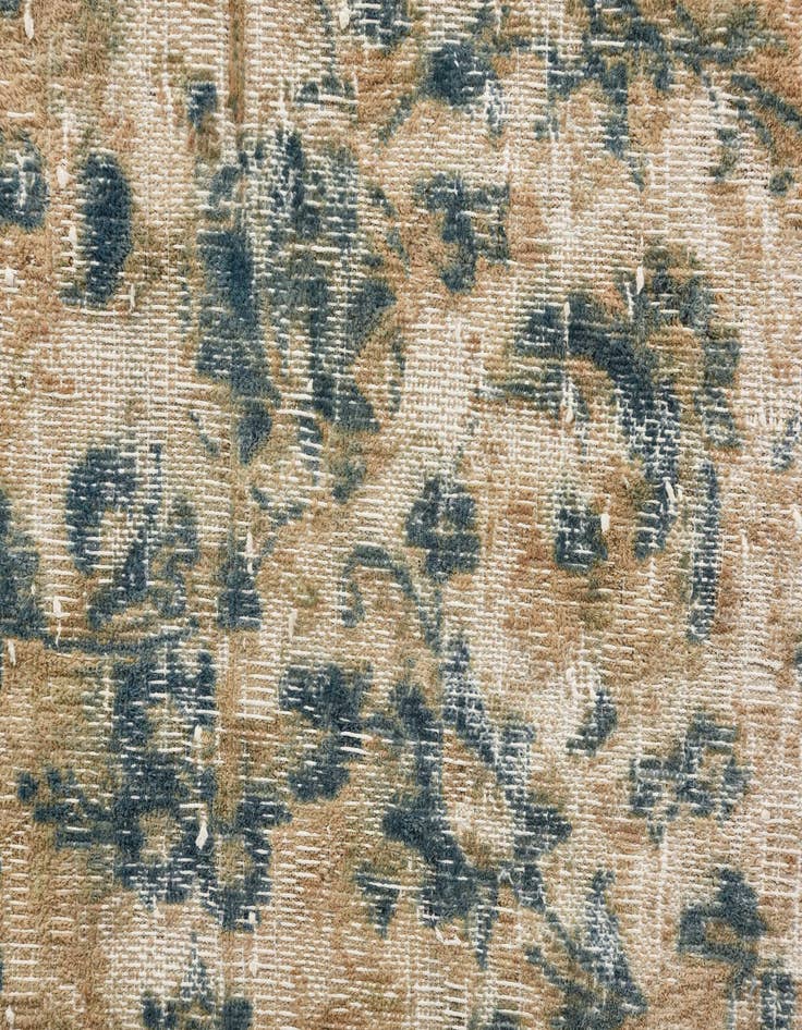 Detail image of 6' x 9' 3  Hand Knotted Ultra Vintage Persian Wool Rug