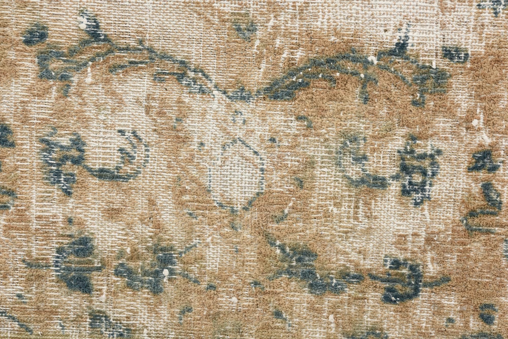 6' x 9' 3 Hand Knotted Ultra Vintage Persian Wool Rug