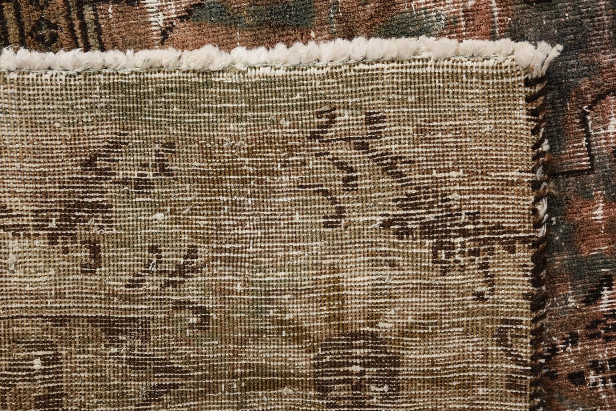 9' 4 x 12' Hand Knotted Ultra Vintage Persian Wool Rug