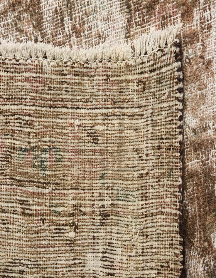 Detail image of 9' 9 x 13' 3  Hand Knotted Ultra Vintage Persian Wool Rug