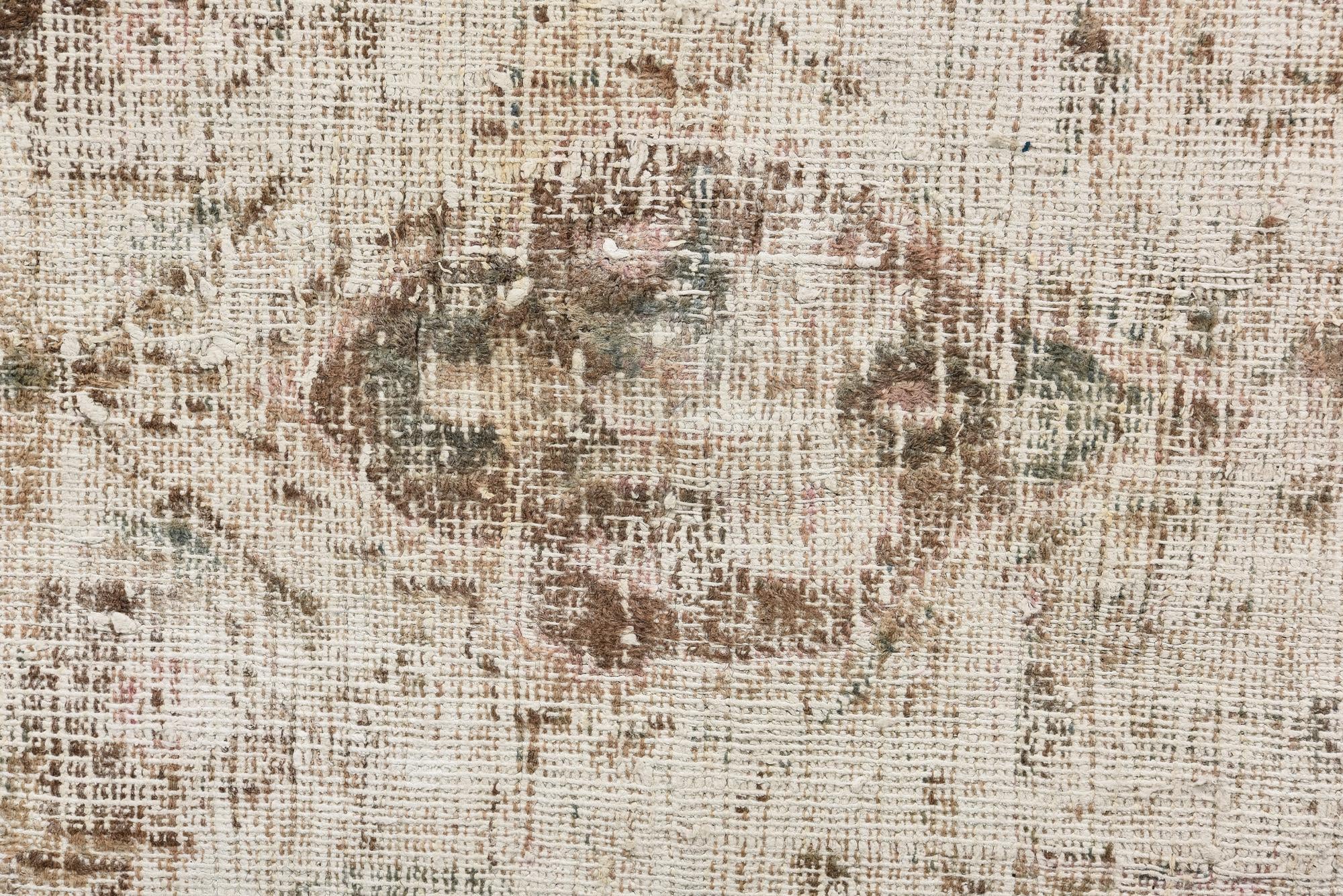 9' 9 x 13' 3 Hand Knotted Ultra Vintage Persian Wool Rug