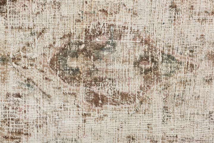 9' 9 x 13' 3 Hand Knotted Ultra Vintage Persian Wool Rug