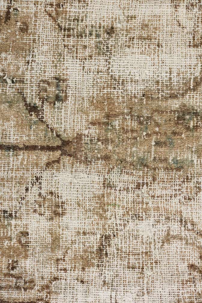 9' 9 x 13' 3 Hand Knotted Ultra Vintage Persian Wool Rug