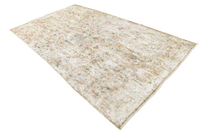 5' 5 x 9' 6 Hand Knotted Ultra Vintage Persian Wool Rug