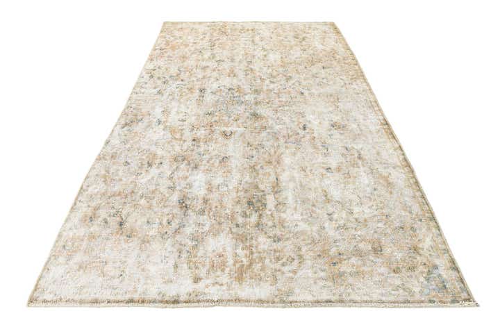 5' 5 x 9' 6 Hand Knotted Ultra Vintage Persian Wool Rug