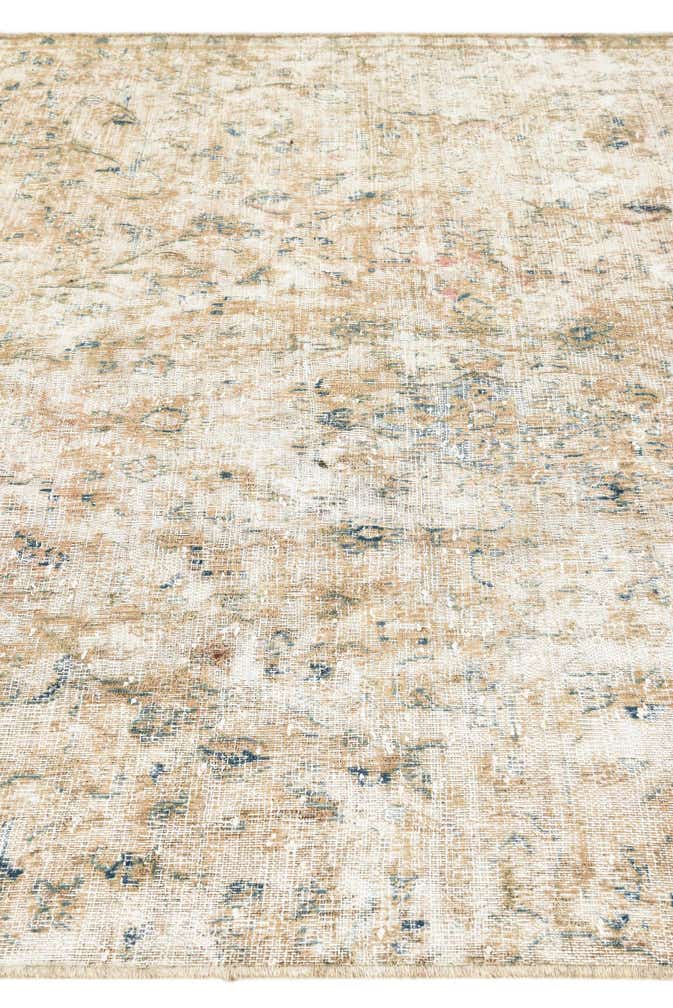 5' 5 x 9' 6 Hand Knotted Ultra Vintage Persian Wool Rug