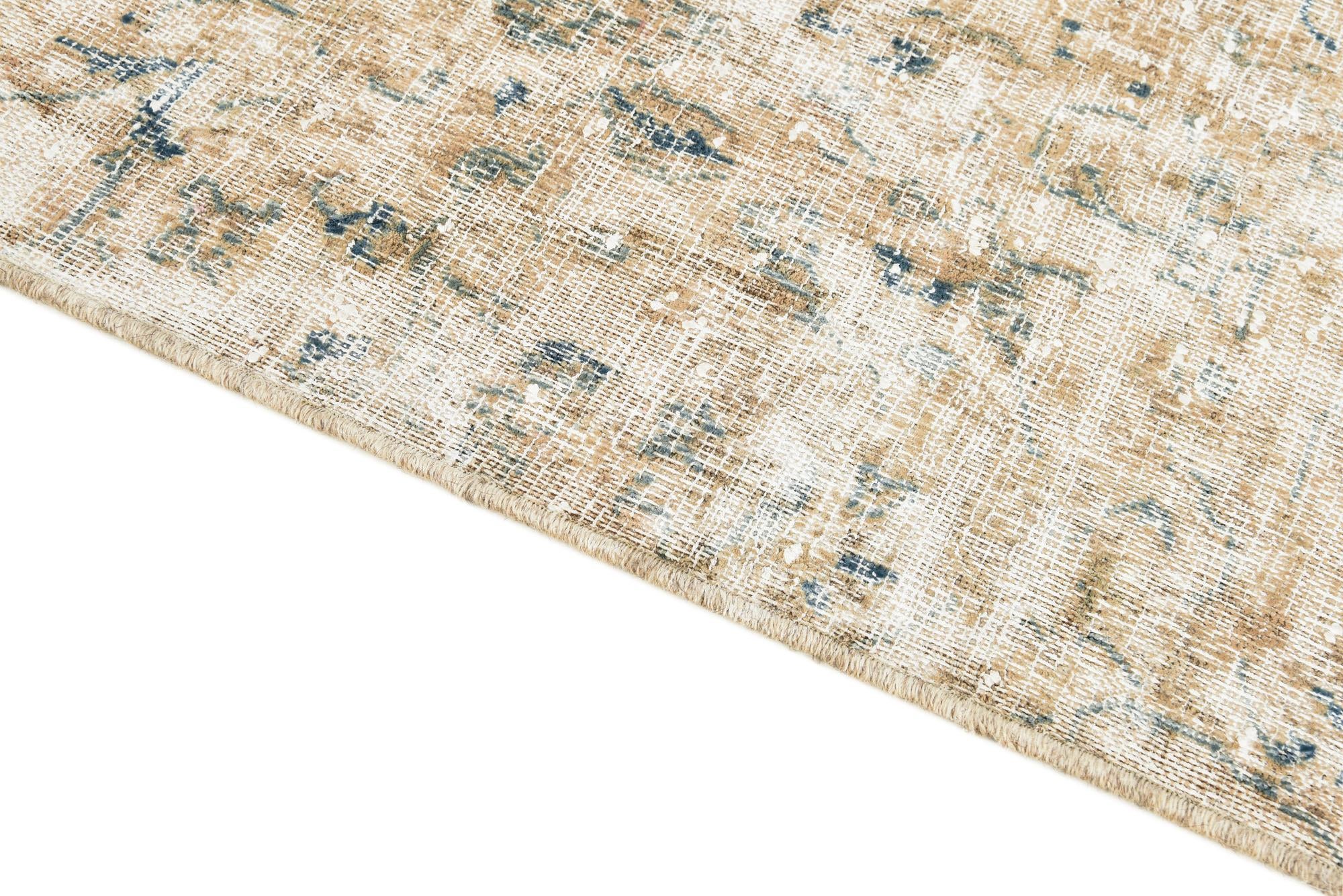 5' 5 x 9' 6 Hand Knotted Ultra Vintage Persian Wool Rug