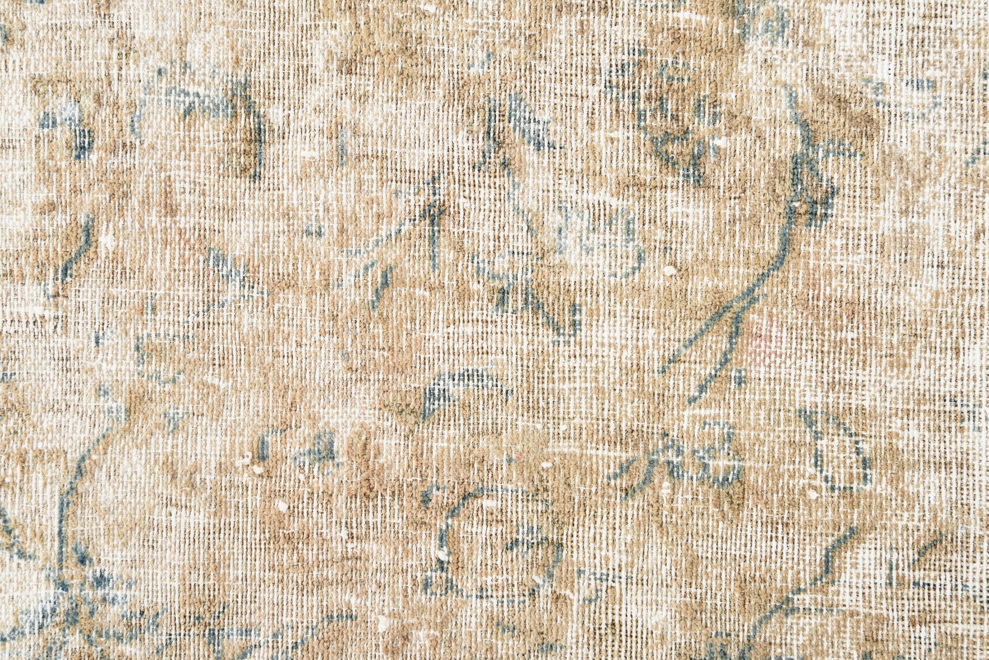 5' 5 x 9' 6 Hand Knotted Ultra Vintage Persian Wool Rug