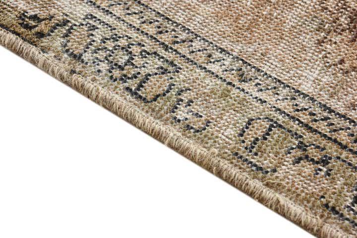 6' 7 x 9' 10 Hand Knotted Ultra Vintage Persian Wool Rug