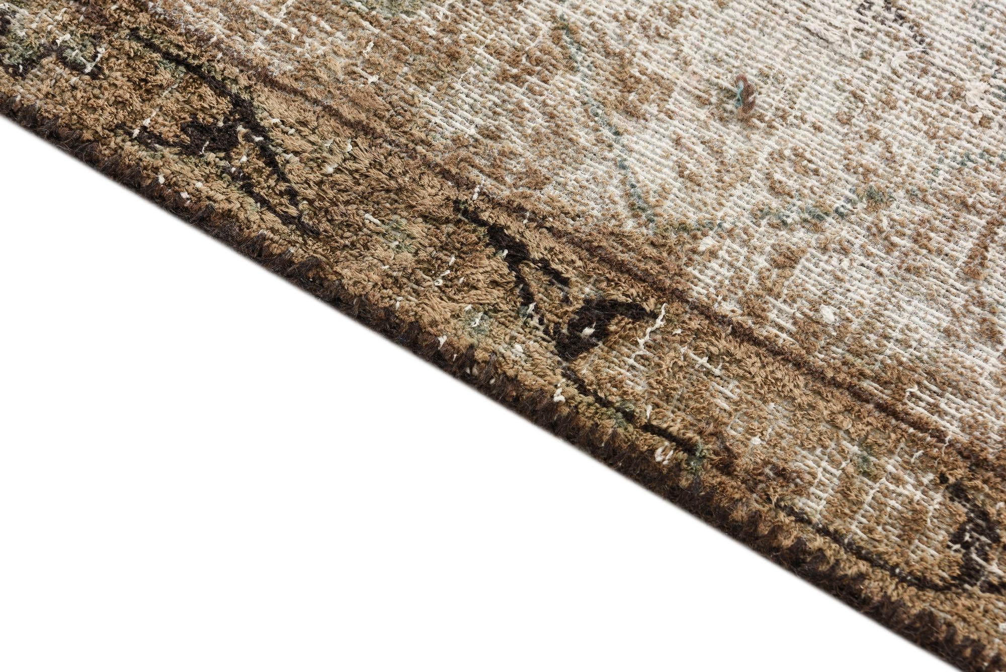 7' 5 x 11' 4 Hand Knotted Ultra Vintage Persian Wool Rug