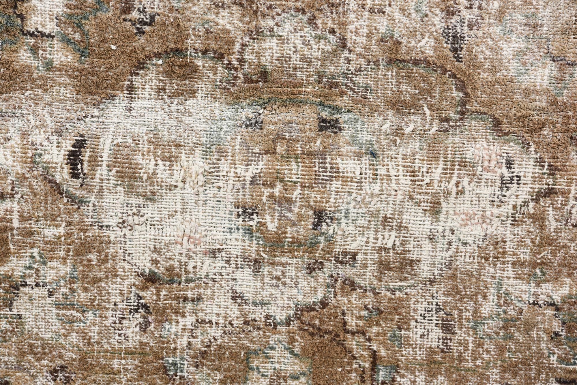 7' 5 x 11' 4 Hand Knotted Ultra Vintage Persian Wool Rug