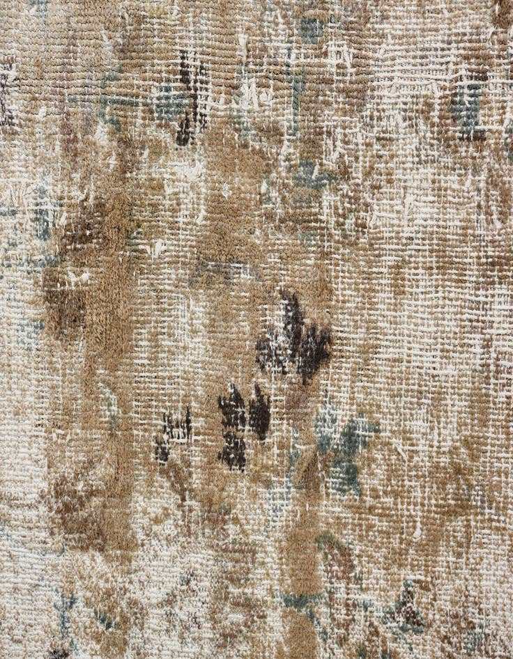Detail image of 7' 5 x 11' 4  Hand Knotted Ultra Vintage Persian Wool Rug