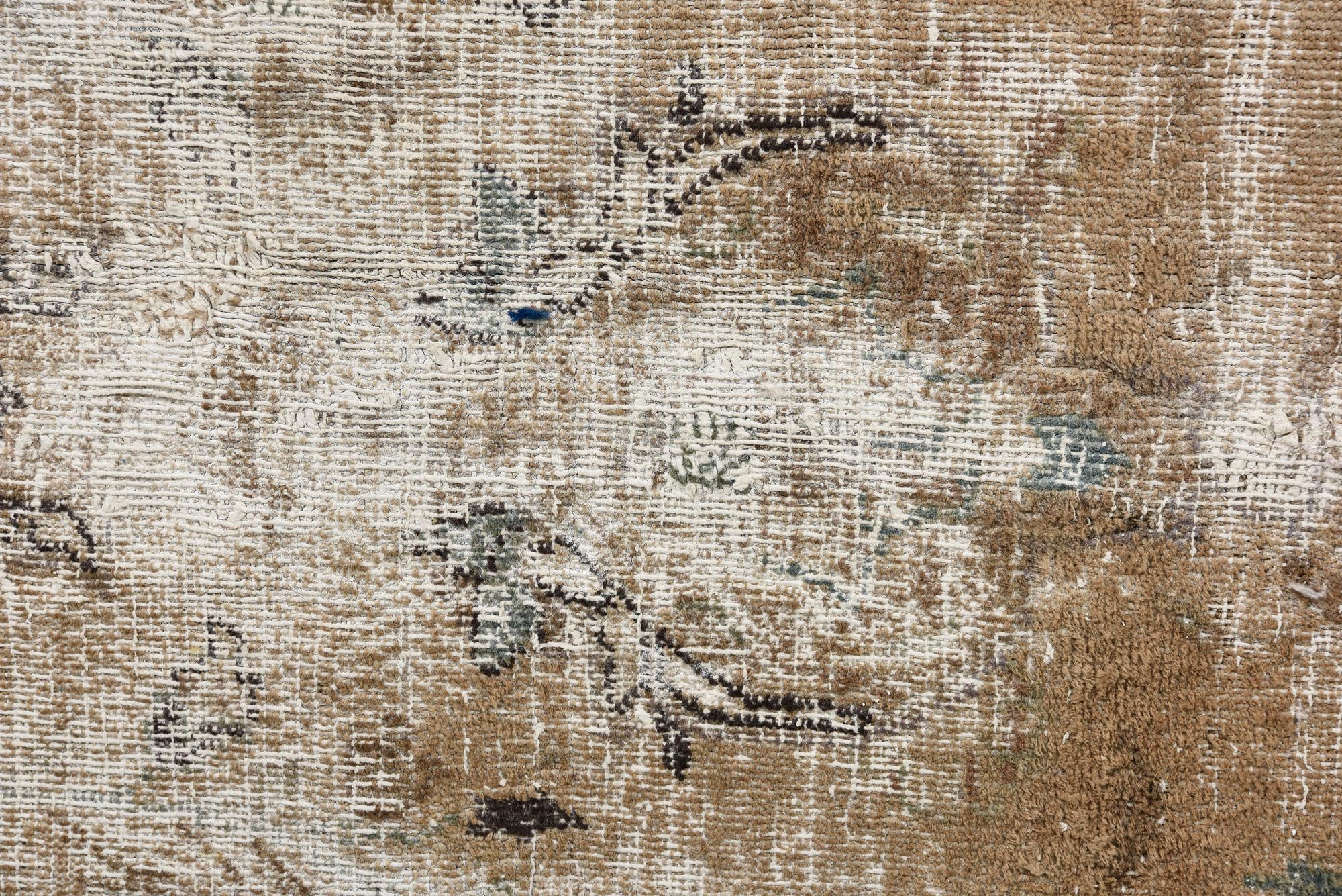 7' 5 x 11' 4 Hand Knotted Ultra Vintage Persian Wool Rug