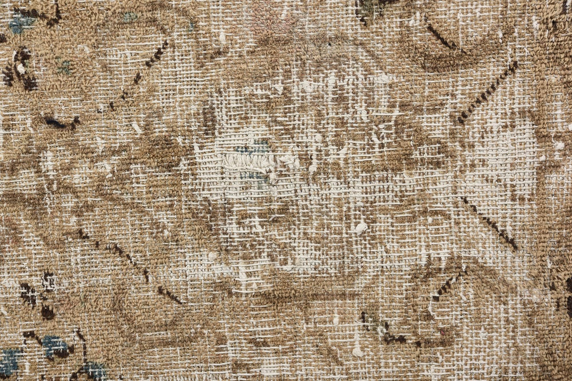 9' 4 x 13' Hand Knotted Ultra Vintage Persian Wool Rug