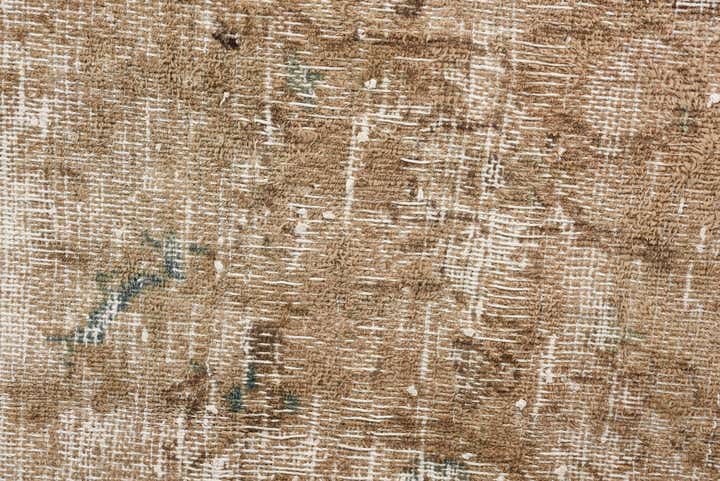 9' 4 x 13' Hand Knotted Ultra Vintage Persian Wool Rug