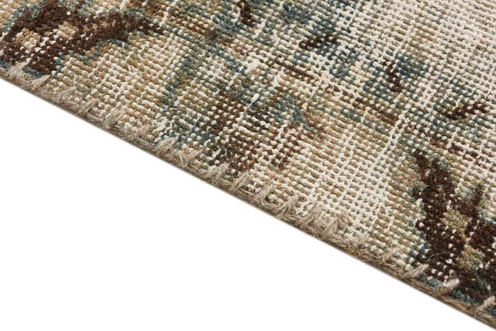 6' 3 x 9' 3 Hand Knotted Ultra Vintage Persian Wool Rug