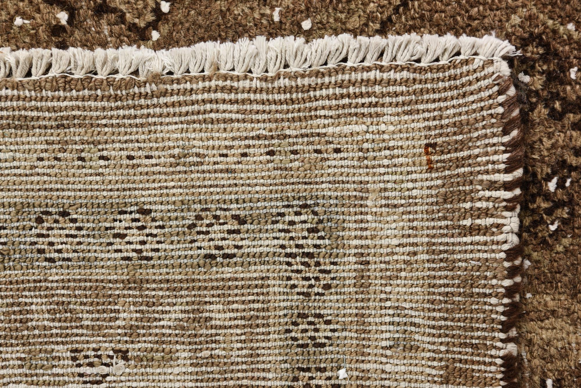7' 3 x 9' 3 Hand Knotted Ultra Vintage Persian Wool Rug