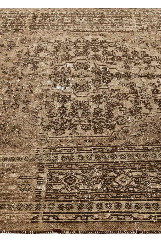 7' 3 x 9' 3 Hand Knotted Ultra Vintage Persian Wool Rug