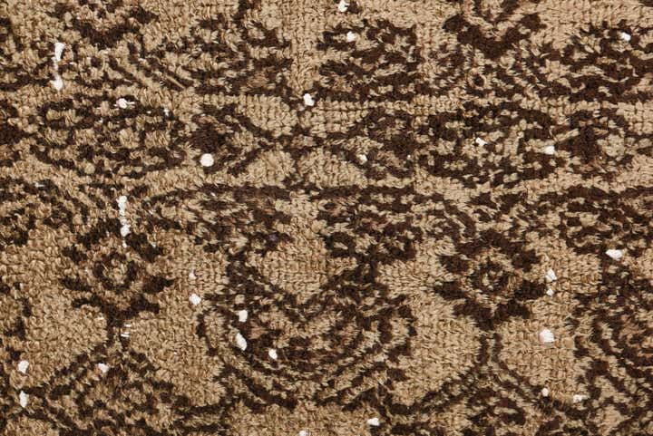 7' 3 x 9' 3 Hand Knotted Ultra Vintage Persian Wool Rug
