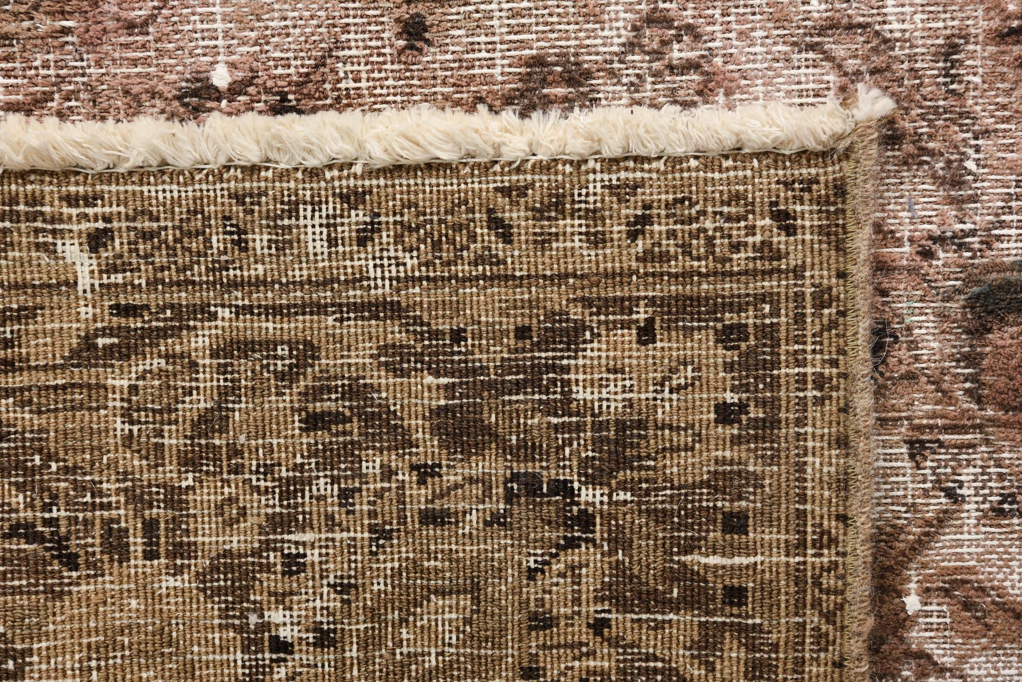 8' 9 x 12' 2 Hand Knotted Ultra Vintage Persian Wool Rug
