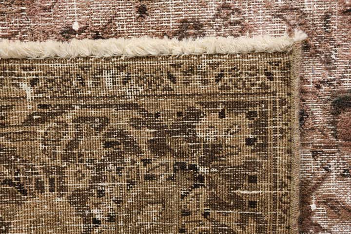 8' 9 x 12' 2 Hand Knotted Ultra Vintage Persian Wool Rug