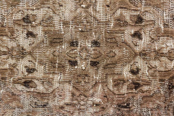 8' 9 x 12' 2 Hand Knotted Ultra Vintage Persian Wool Rug