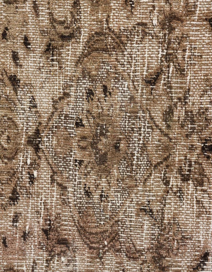 Detail image of 8' 9 x 12' 2  Hand Knotted Ultra Vintage Persian Wool Rug