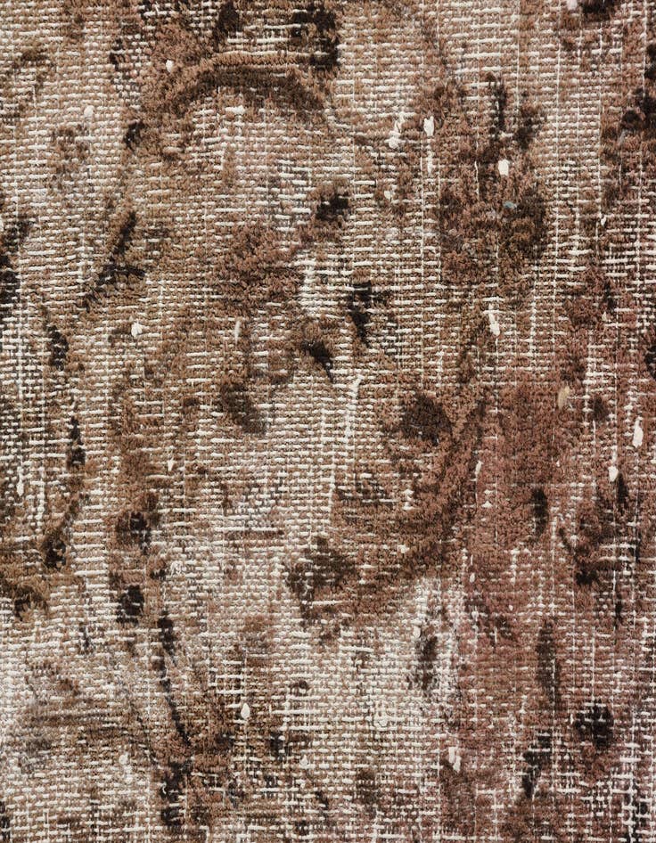 Detail image of 8' 9 x 12' 2  Hand Knotted Ultra Vintage Persian Wool Rug