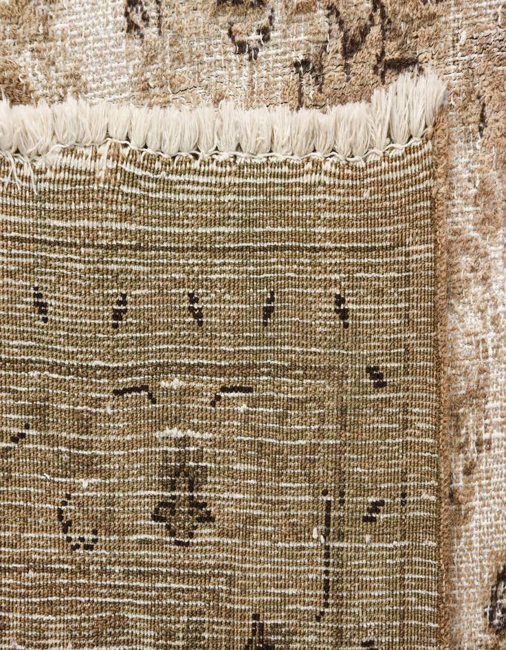 Detail image of 9' 5 x 12' 7  Hand Knotted Ultra Vintage Persian Wool Rug