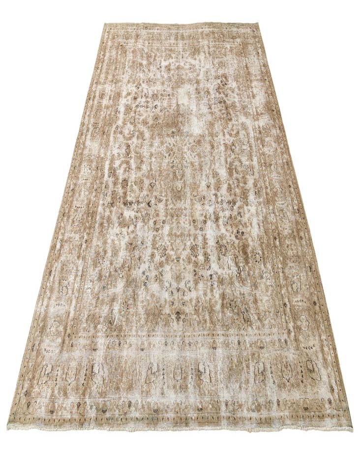 Detail image of 9' 5 x 12' 7  Hand Knotted Ultra Vintage Persian Wool Rug