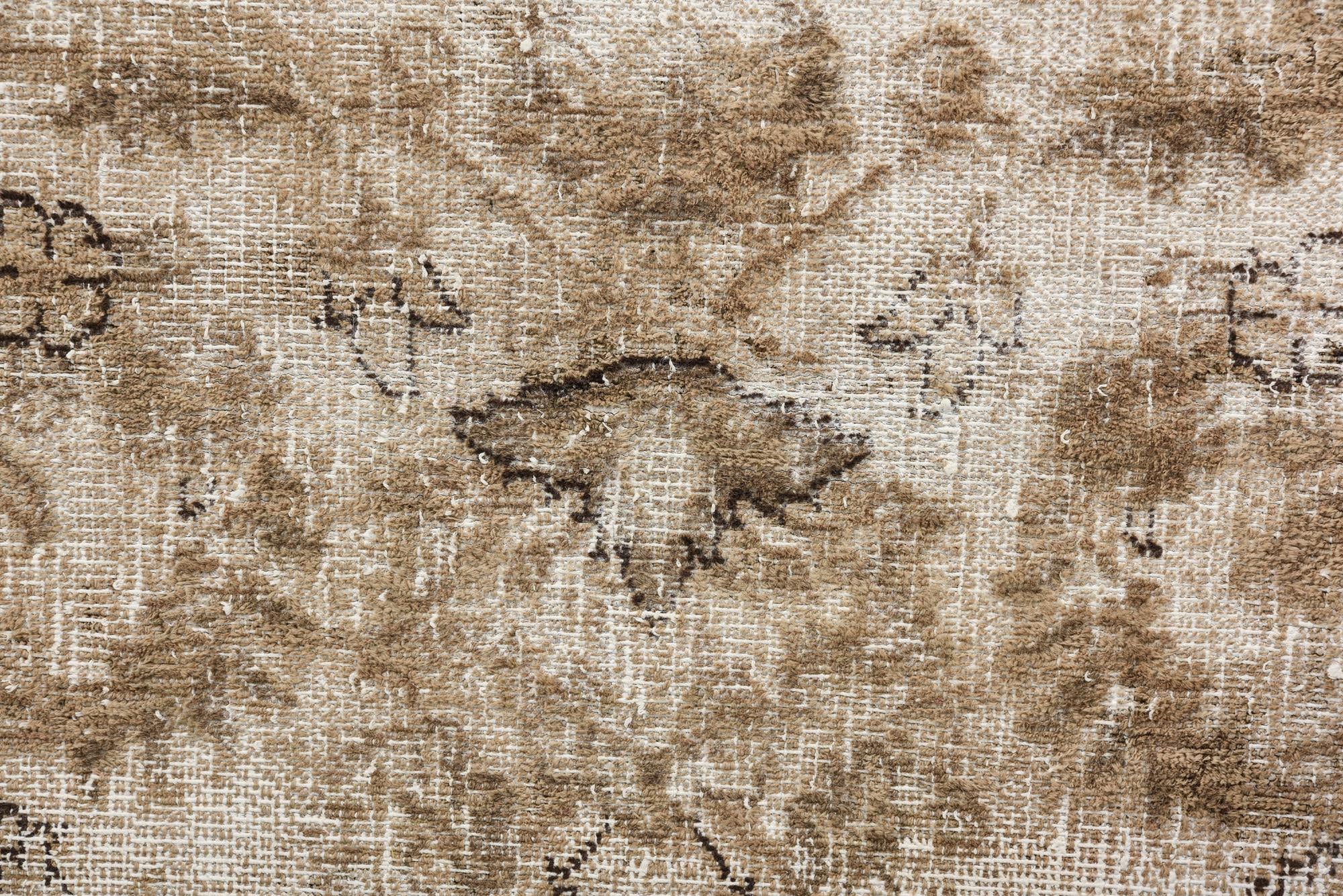 9' 5 x 12' 7 Hand Knotted Ultra Vintage Persian Wool Rug