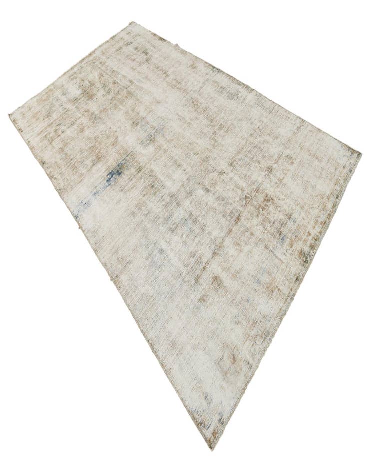 Detail image of 6' 4 x 11' 1  Hand Knotted Ultra Vintage Persian Wool Rug